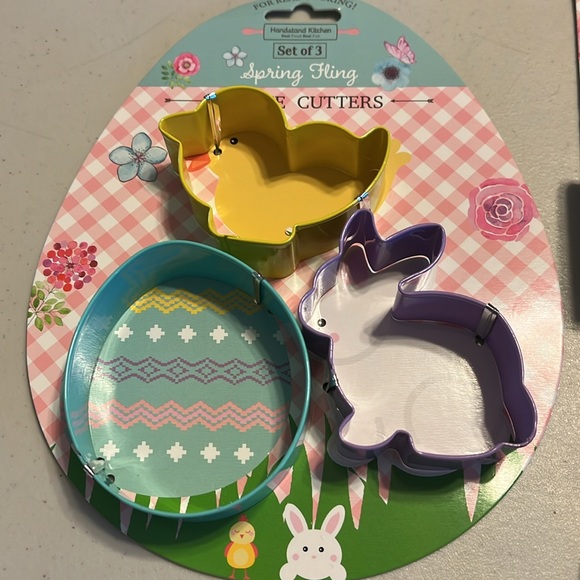 Easter Spring fling cookie cutters and whisks. All brand new. Easter - Picture 2 of 7